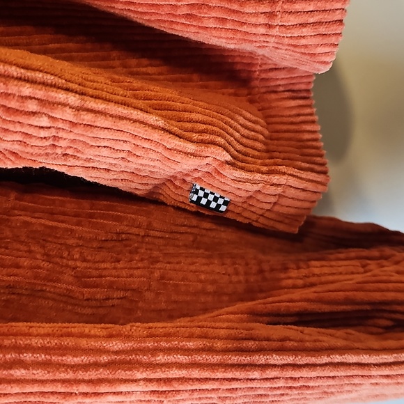 Vans Women's XL Rust Corduroy Button Up Jacket - Picture 4 of 8